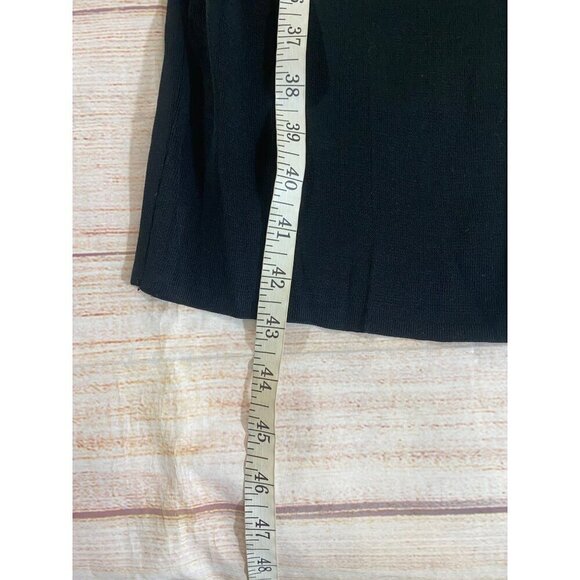 NWT Ming Wang Women's Black Basic Cut Casual Pull On Pants - 1XL - Picture 3 of 14